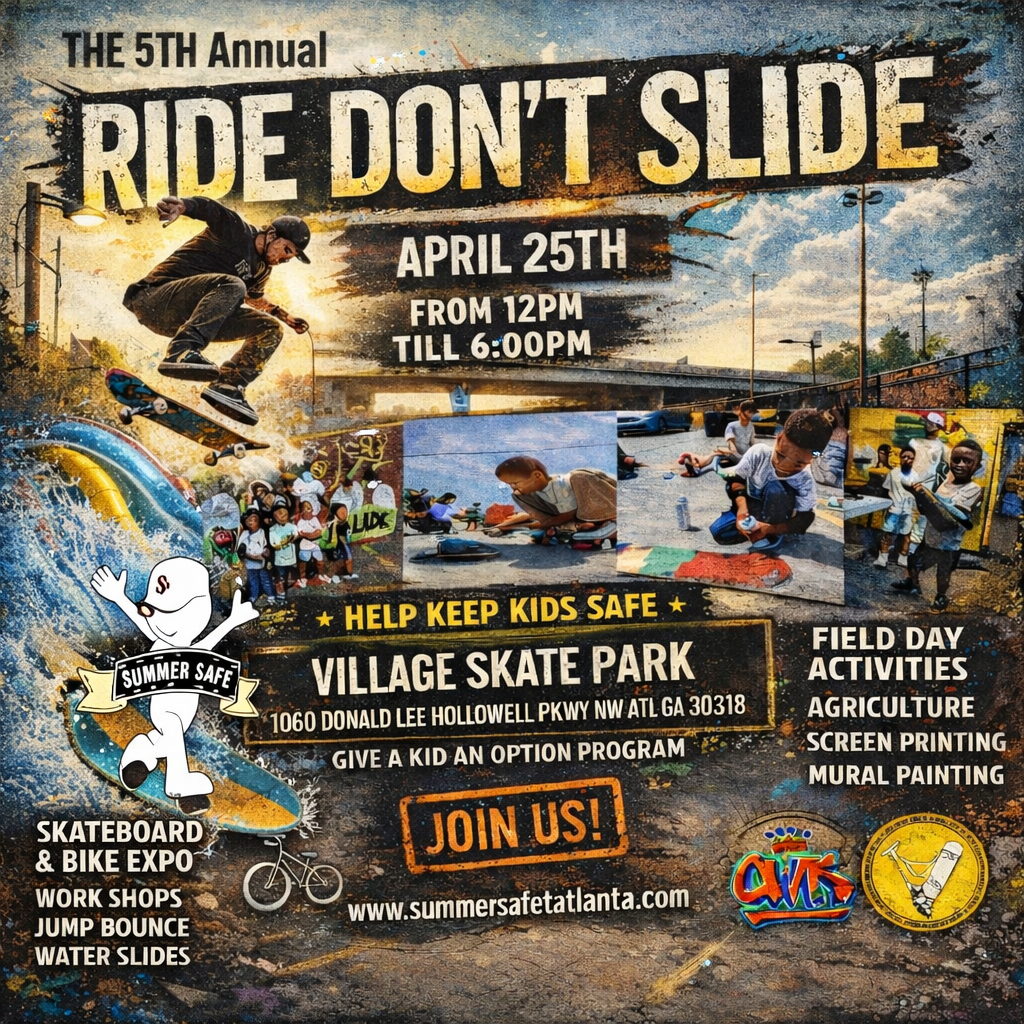 Ride Don't slide 2026 - Flyer